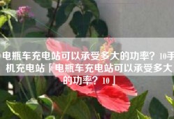 电瓶车充电站可以承受多大的功率？10手机充电站「电瓶车充电站可以承受多大的功率？10」